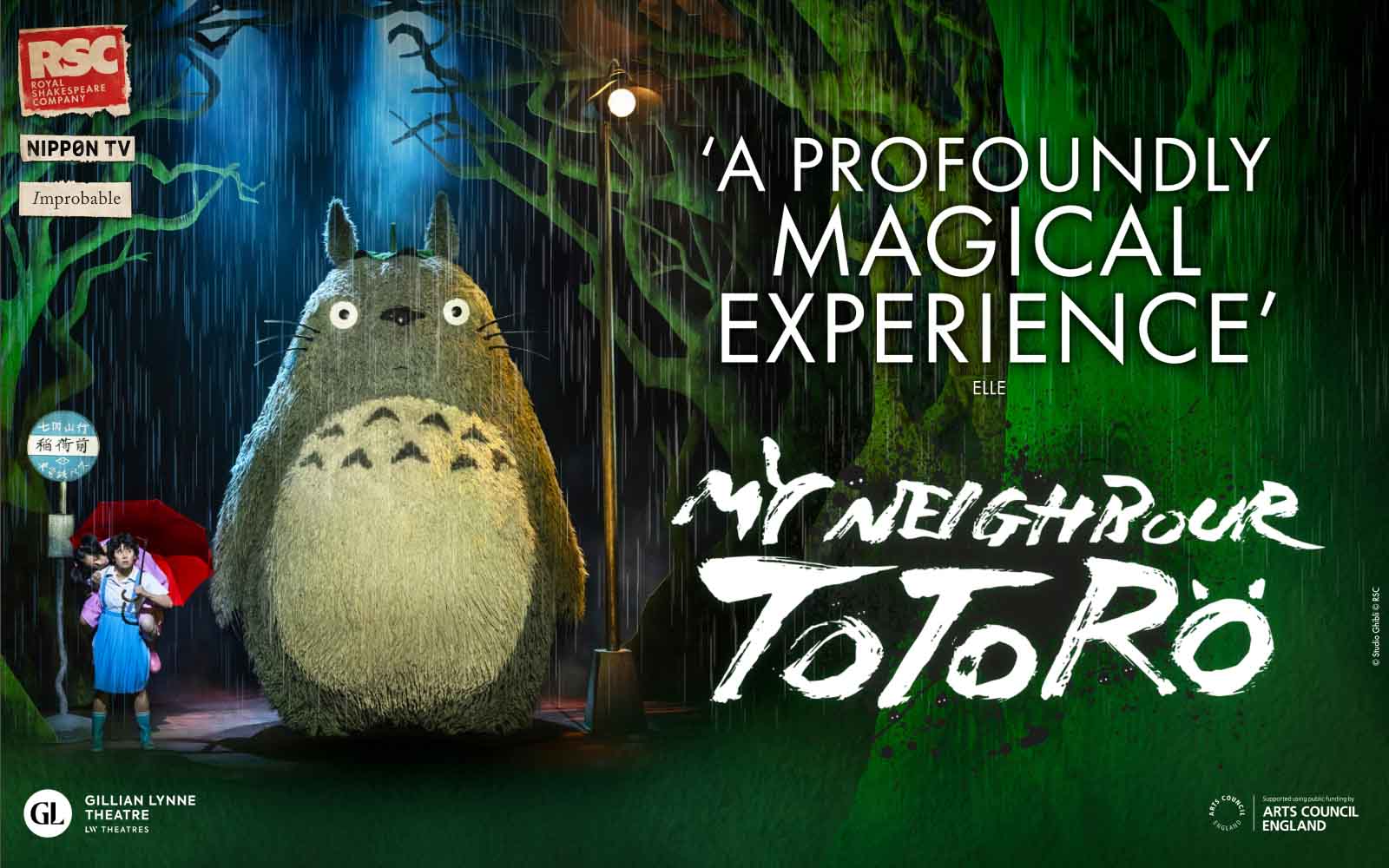 My Neighbour Totoro Tickets Stage Play Gillian Lynne Theatre LW 