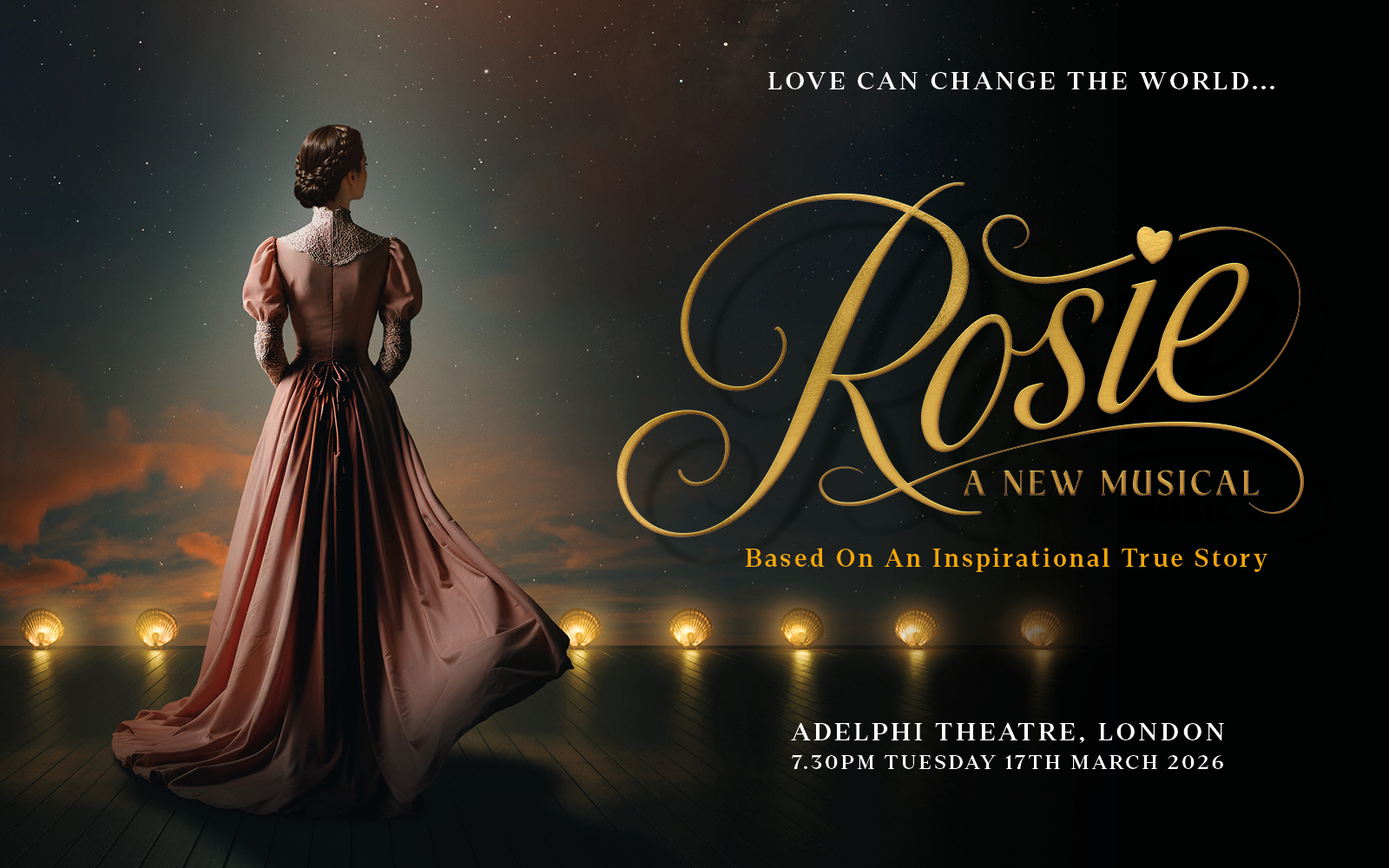 Rosie - A New Musical Tickets 2026 | Musical Theatre | Adelphi Theatre | LW  Theatres